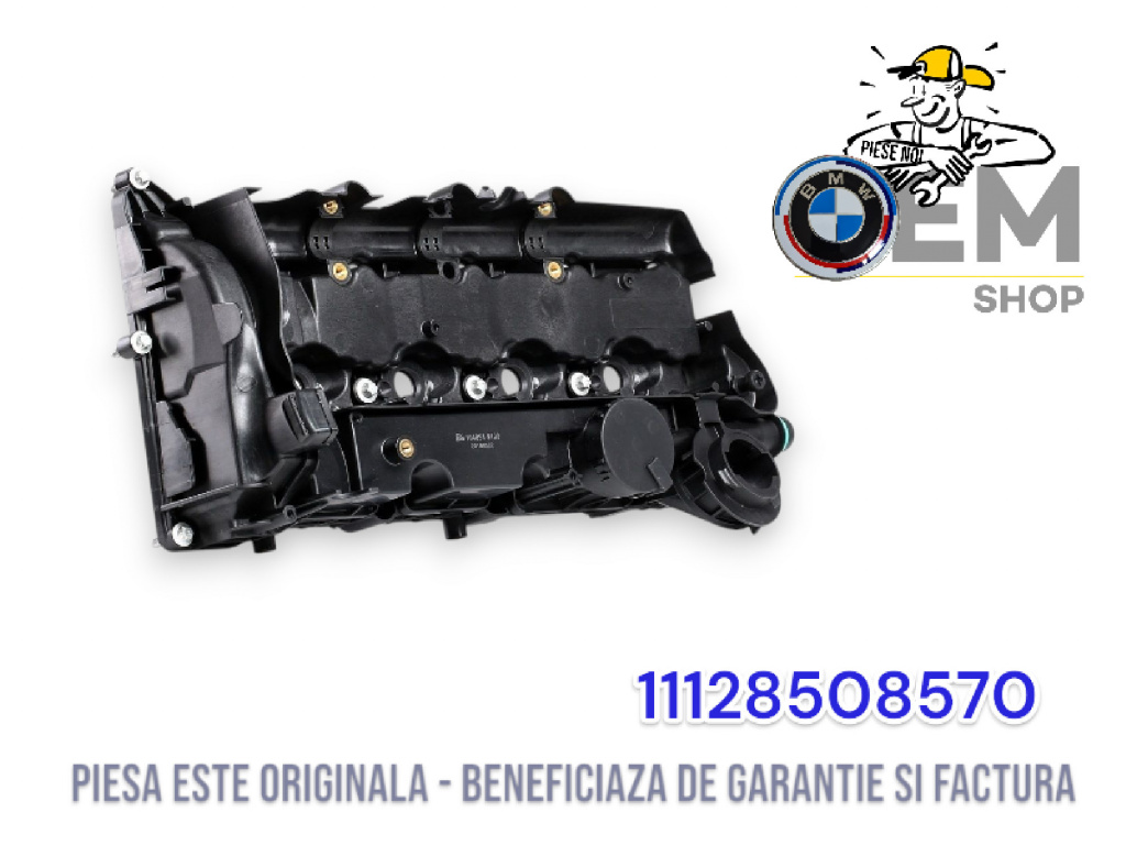 Capac culbutori cu epurator gaze x6 Bmw produs nou original cod piesa 11128508570