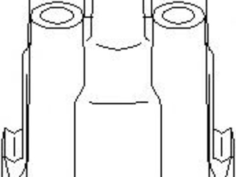 Capac distribuitor SKODA FELICIA (6U1), SKODA FELICIA Mk II (6U1) - TOPRAN 110 615