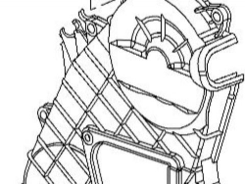 Capac distributie fata superior Opel Zafira B 1.7 original GM