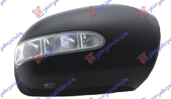 CAPAC GRUNDUIT OGLINDA CU SEMNAL SI LAMPA PICIOR -