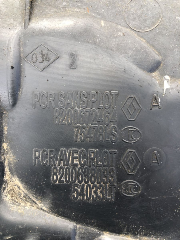 Capac motor 8200672464 8200638033 2.0 DC
