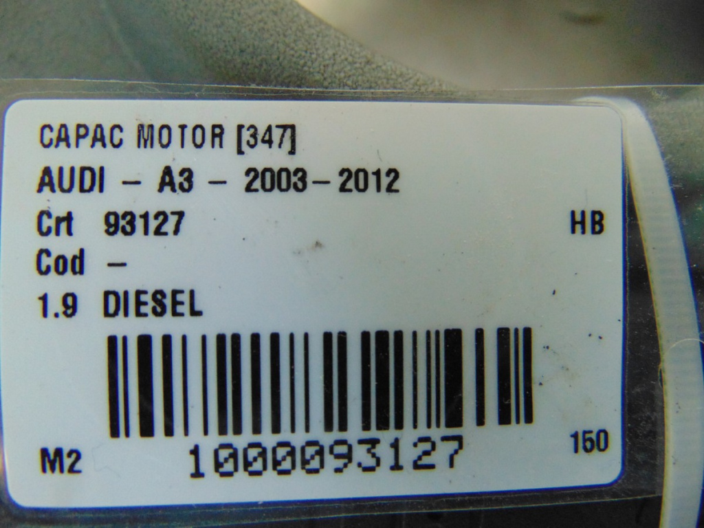 CAPAC MOTOR AUDI - A3 - 2005-2008