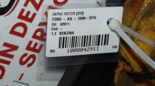 Capac motor Ford Ka din 2010