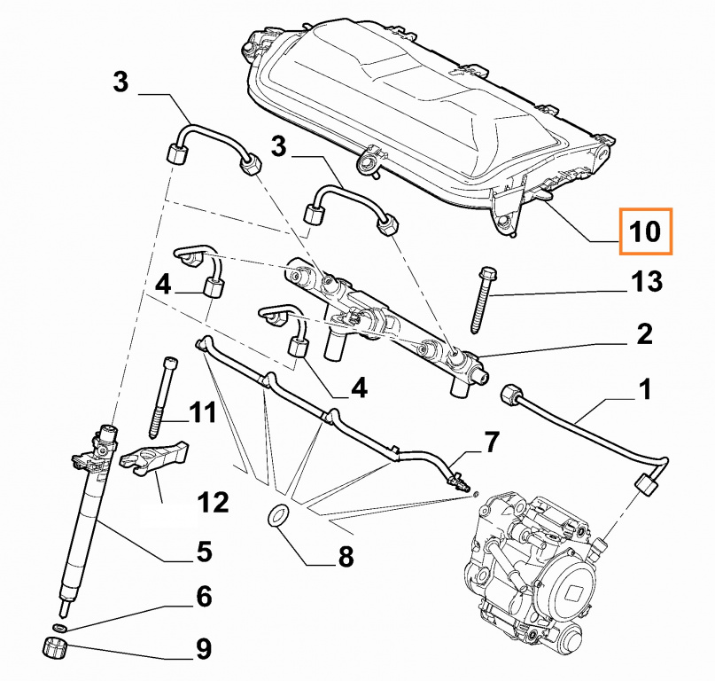 Capac Motor Oe Ford C-Max 2 2010→ 9682