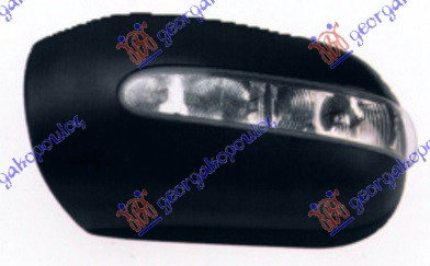 CAPAC OGLINDA CU SEMNAL SI LAMPA PICIOR 03- Stanga., MERCEDES, MERCEDES S CLASS (W220) 98-05, 052907732