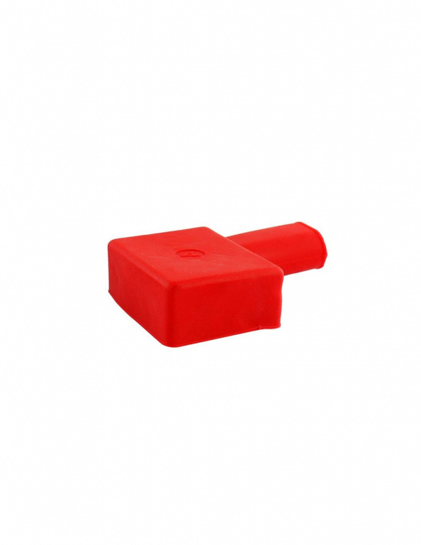 Capac pentru borna baterie auto din plastic culoare Rosu AVX-AM02312