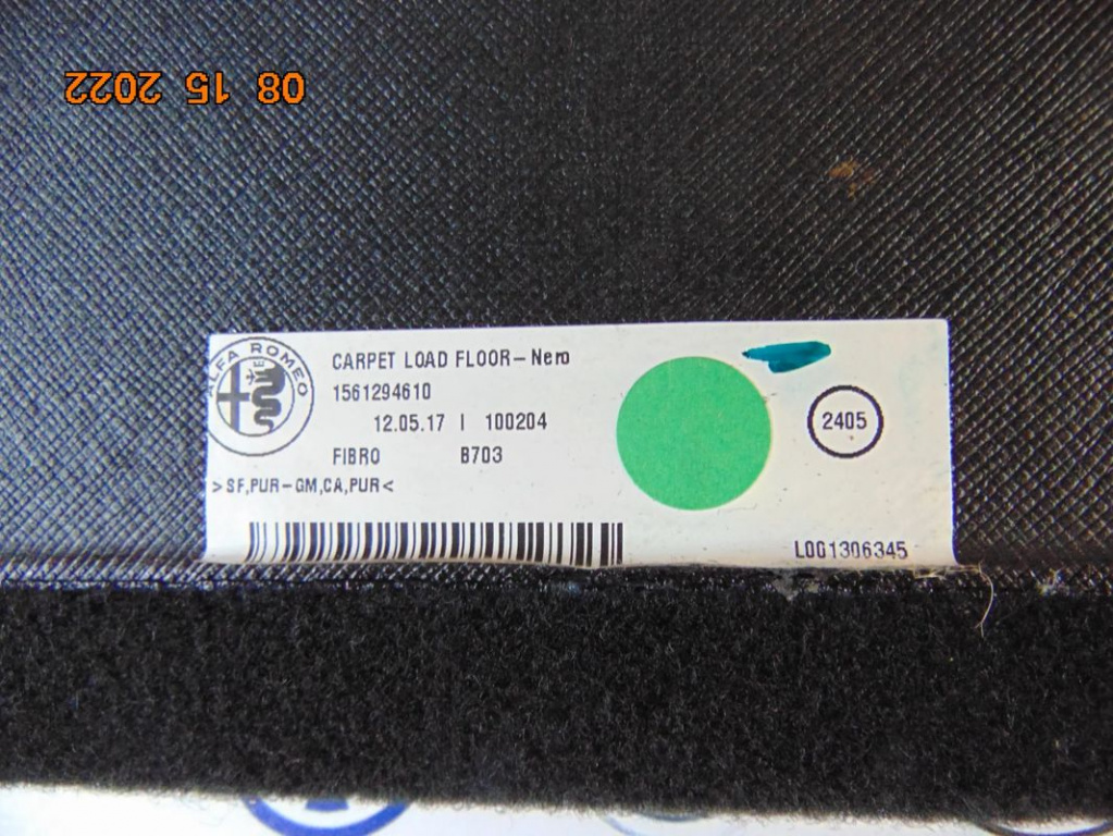 Capac Portbagaj Mocheta Alfa Romeo stelv