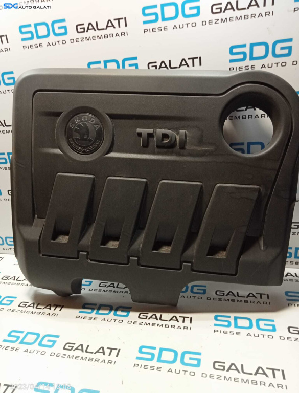 Capac Protectie Antifonare Plastic Motor Skoda Superb 2 2.0 TDI CFFB CFGB CLJA 2008 – 2013 [0704]