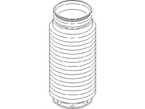 Capac protectie/Burduf, amortizor FORD MONDEO Mk II (BAP), FORD MONDEO Mk II combi (BNP), FORD MONDEO Mk II limuzina (BFP) - TOPRAN 302 210