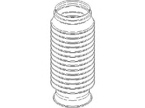 Capac protectie/Burduf, amortizor OPEL INSIGNIA, OPEL INSIGNIA limuzina, OPEL INSIGNIA combi - TOPRAN 207 917