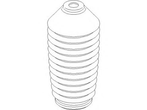 Capac protectie/Burduf, amortizor VW SHARAN (7M8, 7M9, 7M6), FORD GALAXY (WGR), SEAT ALHAMBRA (7V8, 7V9) - TOPRAN 107 642