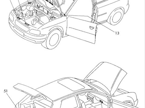 Capac rezervor Audi A3 8L hatchback 2002 argintiu OEM 8L0010157K