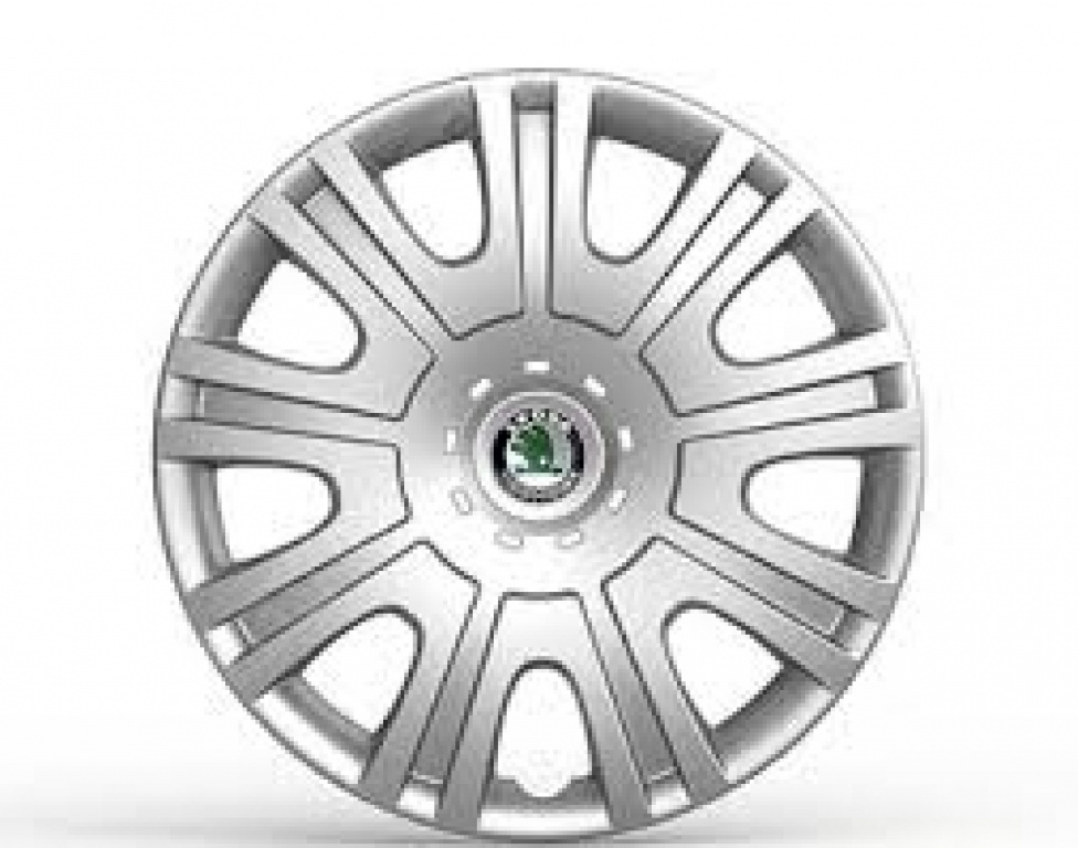 Capac roata oct ii 15 Skoda produs nou original cod piesa 1Z0601147EMHB