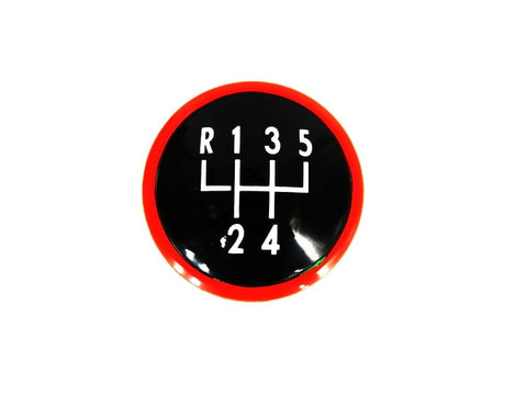 Capac schimbator viteza rosu compatibil VW Golf IV 5 viteze ERK-118 AL-180917-1