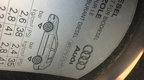 Capac usita rezervor Audi A3 8P 8P001037