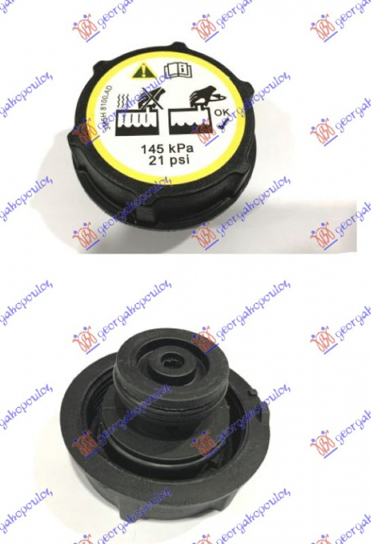 CAPAC VAS EXPANSIUNE (1,45BAR) , VOLVO, VOLVO C70 06-10, 852908580