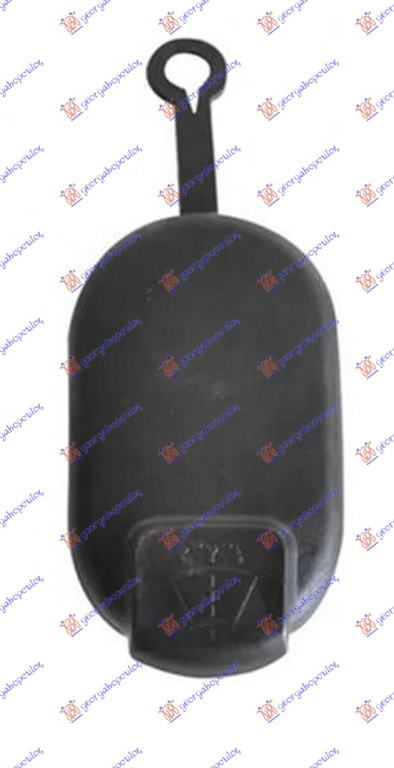 CAPAC VAS SPALATOR, DACIA, DACIA SANDERO 08-12, JEEP, JEEP COMMANDER 06-10, Partea frontala, Vas spalator, 015008490