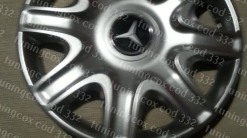 Capace Mercedes r15 la set de 4 bucati c