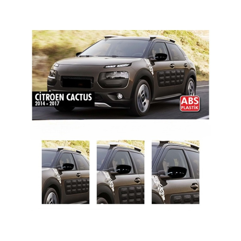 Capace oglinda BATMAN CITROEN C4 Cactus 2014-2017 Pre-Facelift - negru lucios - BAT10130/C571-BAT2