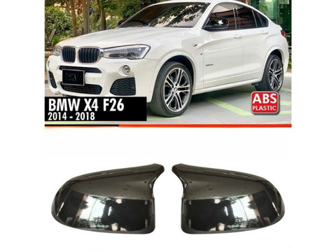 Capace oglinda tip BATMAN BMW X4 F26 2014-2018 - negru lucios - BAT10101/C515-BAT4