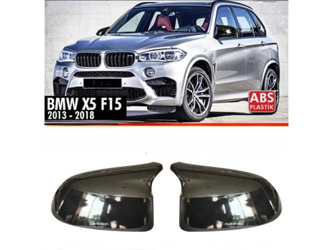 Capace oglinda tip BATMAN BMW X5 F15 2013-2019 - negru lucios - BAT10101/C515-BAT4