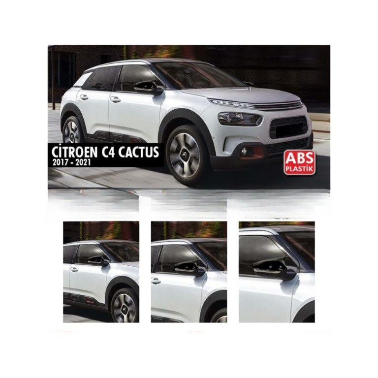 Capace oglinda tip BATMAN CITROEN C4 Cactus 2017-2020 Facelift - negru lucios - BAT10058/C572-BAT2