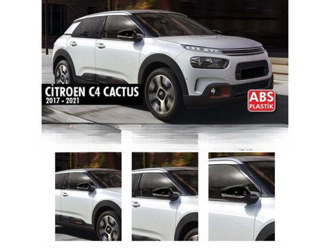 Capace oglinda tip BATMAN CITROEN C4 Cactus 2017-2020 Facelift - negru lucios - BAT10058/C572-BAT2