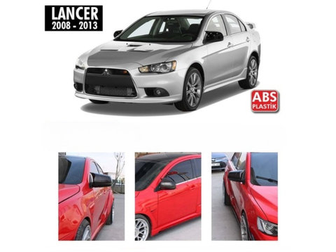 Capace oglinda tip BATMAN MITSUBISHI Lancer IX 2007-2013 Pre-Facelift - negru lucios - BAT10127/C559-BAT2