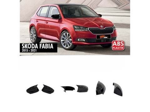 Capace oglinda tip BATMAN SKODA Fabia III 2014-2021 (cu semnalizare in oglinda) - BAT10133/C581-BAT2