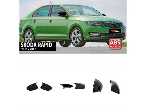 Capace oglinda tip BATMAN SKODA Rapid 2012-2017 Pre-Facelift (cu semnalizare in oglinda) - BAT10133/C581-BAT2