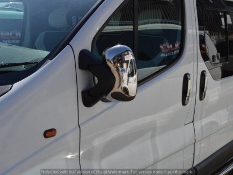 Capace oglinzi renault trafic cromate