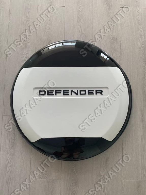 CAPACE ROATA REZERVA LAND ROVER DEFENDER L663 90/110/130 2020-2024 WHT+BK [V1]