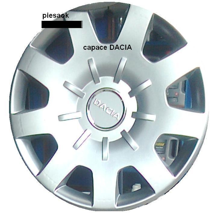 Capace roti Dacia Logan , Sandero 15''