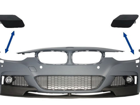 Capace Spalatoare Faruri Bara Fata compatibil cu BMW Seria 3 F30 F31 Sedan Touring (2011-up) M-tech/M Performance