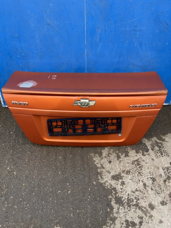 Capotă portbagaj - Culoare: Portocaliu - Chevrolet Aveo T200 [2003 - 2008] Sedan 1.2 MT (72 hp)
