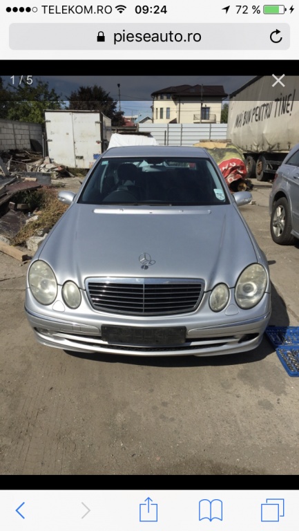 Capota Mercedes e class w211