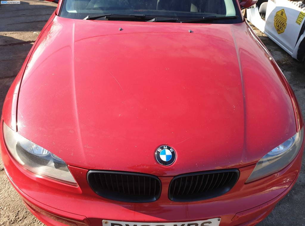 Capota Motor BMW Seria 1 E81 E87 2004 - 2011 Culoare A61/3 Crimson Red Karmesinrot [K0874]