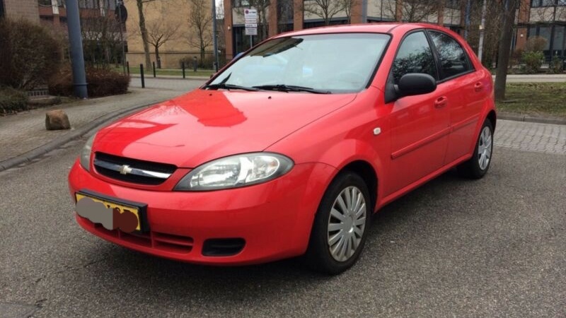 Capota motor Chevrolet Lacetti roșu 2008