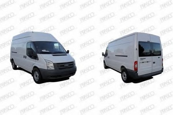 Capota motor FORD TRANSIT platou / sasiu (2006 - 2014) PRASCO FD9123100 piesa NOUA