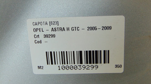 Capota Opel Astra H GTC