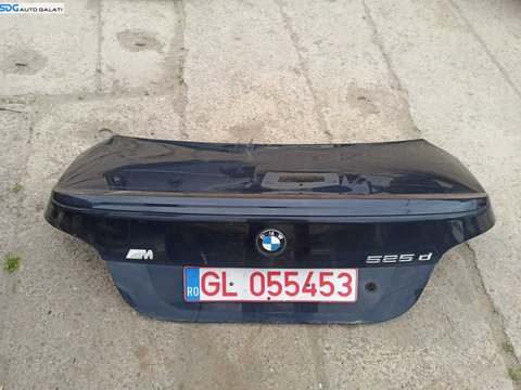 Capota Portbagaj Dezechipata Cu Eleron BMW Seria 5 E60 Sedan Berlina 2003 - 2010 Cod Culoare Carbonschwarz Metallic [L0368] [Depozit]