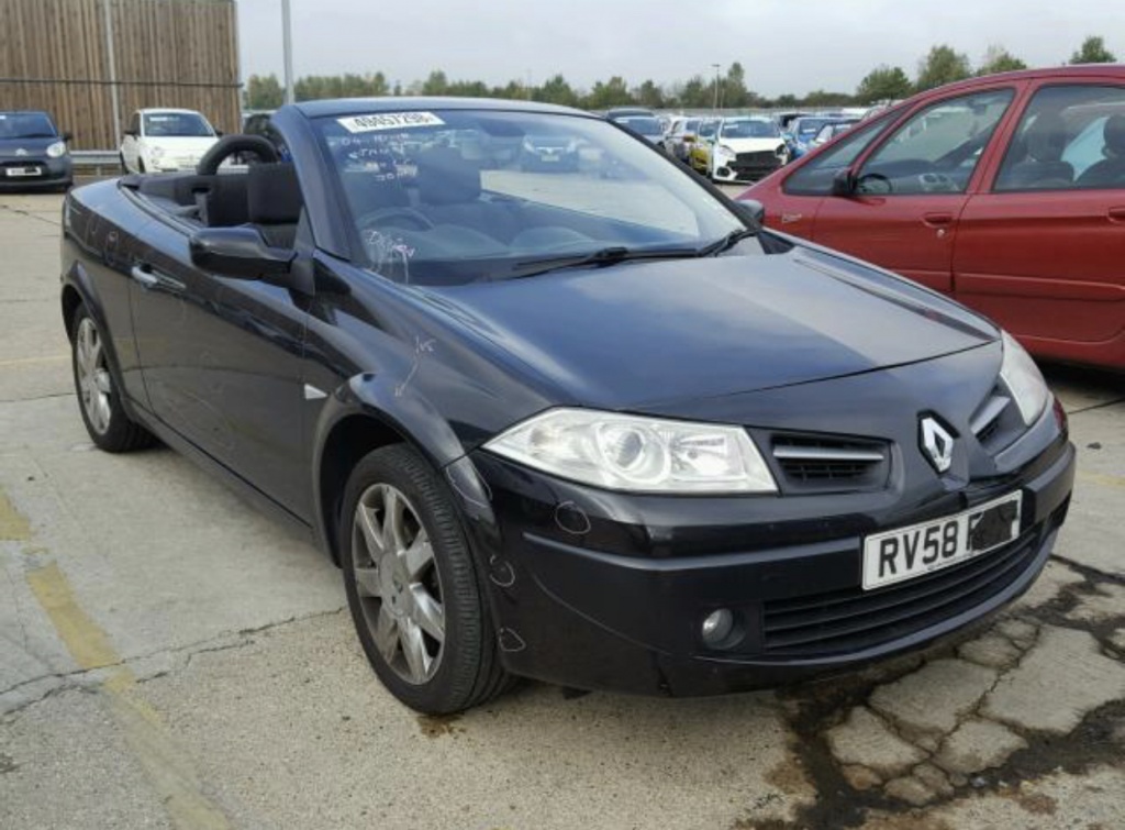 Capota Renault Megane II 2007 Cabrio 1.6 benzina