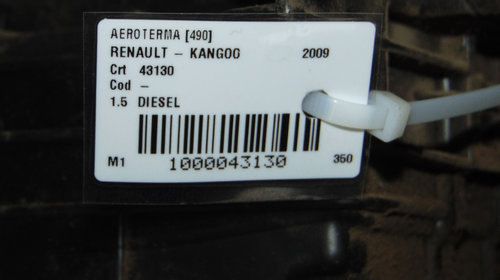 Carcasa aeroterma Renault Kangoo din 200