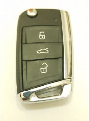 Carcasa cheie briceag pentru VW Passat 3 butoane c