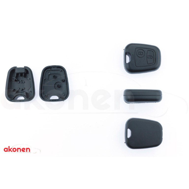 Carcasa Cheie Contact Pentru Citroen Berlingo / C1 / C2 / C3 / C5 / Saxo / Xsara Picasso, 2 Butoane