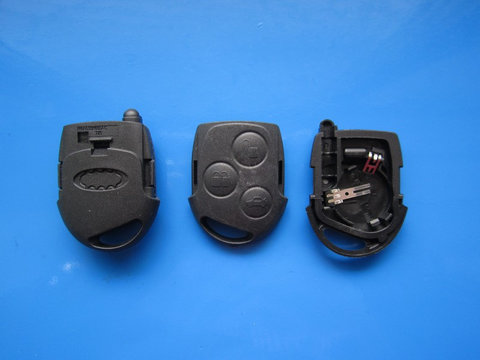 Carcasa cheie Ford 3 butoane negru Focus Mondeo