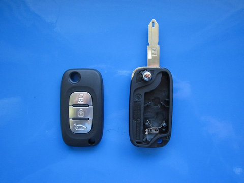 Carcasa cheie Renault 3but mari briceag cu lamela NE73
