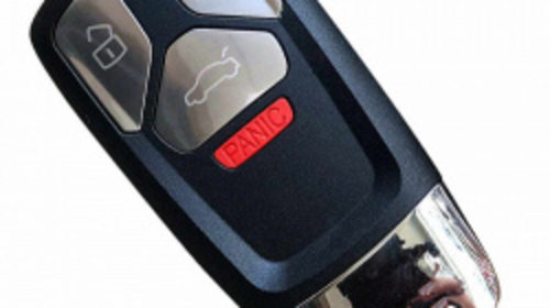 Carcasa cheie smart pentru Audi 3+1 buto