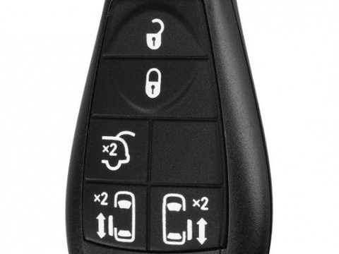 Carcasa Cheie Smartkey Jeep/Chrysler 5+1 Buton De Panica CJE 014