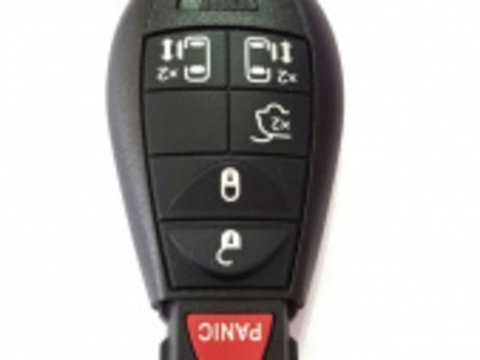 Carcasa cheie smartkey pentru Jeep/Chrysler 5+1 buton de panica